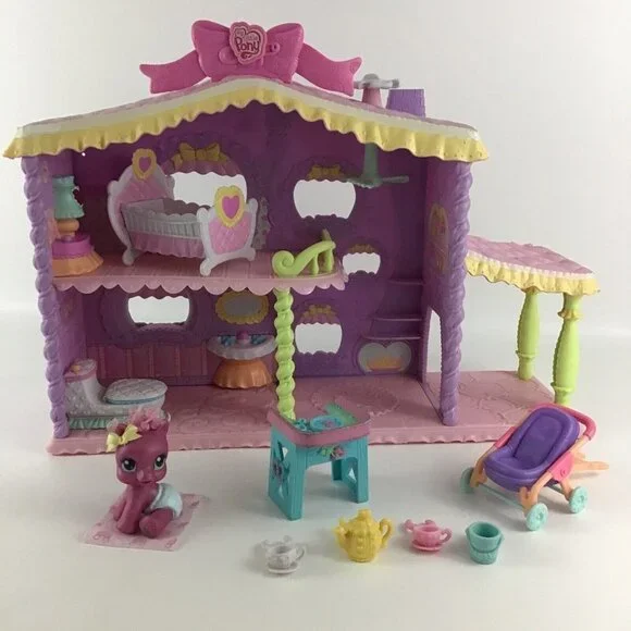 My Little Pony Newborn Cuties Playhouse Nursery Playset Figures Hasbro MLP Toy - Picture 1 of 14